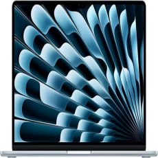 آبل 2025 ماك بوك إير، 15 بوصة، شريحة Apple M4، ذاكرة موحدة 16GB، 256GB - أزرق سماوي